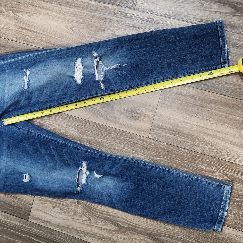 Joe's Jeans The Skinny Rolled Distressed Keagan Ankle Jeans Size 26 - Picture 7 of 10